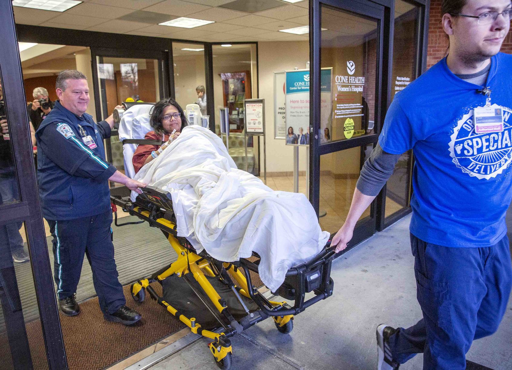 Moses Cone moves patients to new Women's and Children's Center